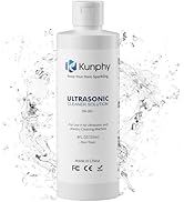 KUNPHY Jewelry Cleaner, Sonic Cleaner Solution - Jewelry Cleaner for Gold, Silver, Platinum Diamo...