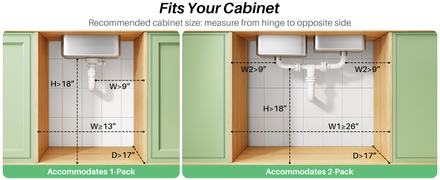 under sink organizers
