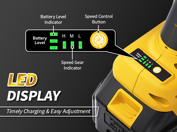 Cordless Angle Grinder with 3 Wheels, Power Angle Grinders with Batteries and Charger