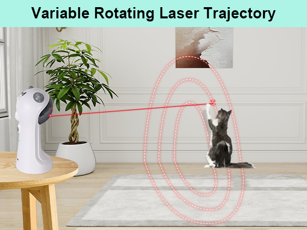Variable light cat toy