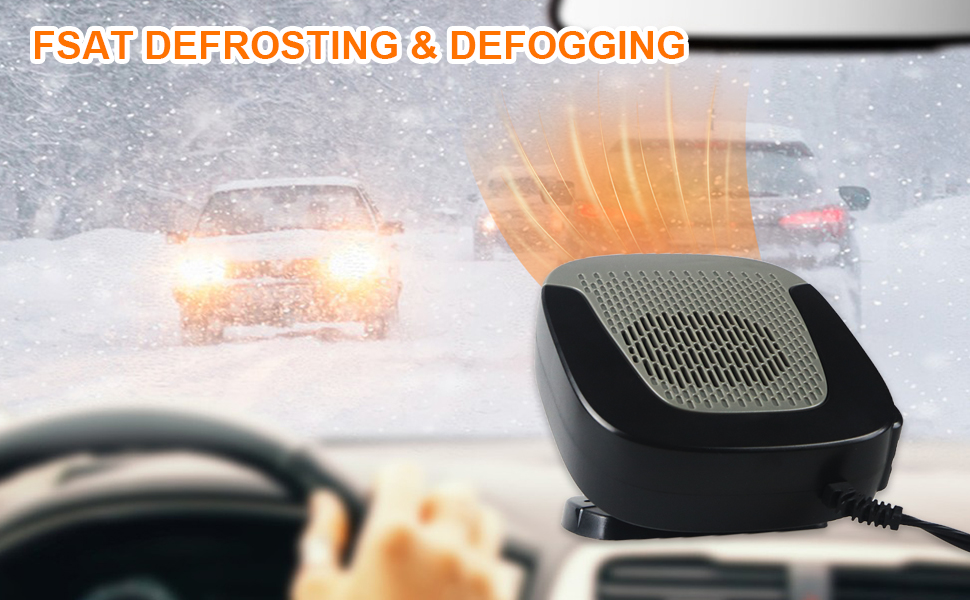 2 in 1 car Heating/Cooling Fan