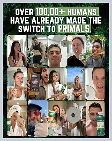 Over 100 thousand humans have already made the switch to PRIMALS.