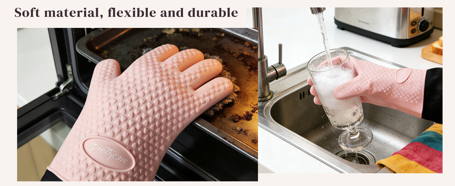 heat resistant oven mitts