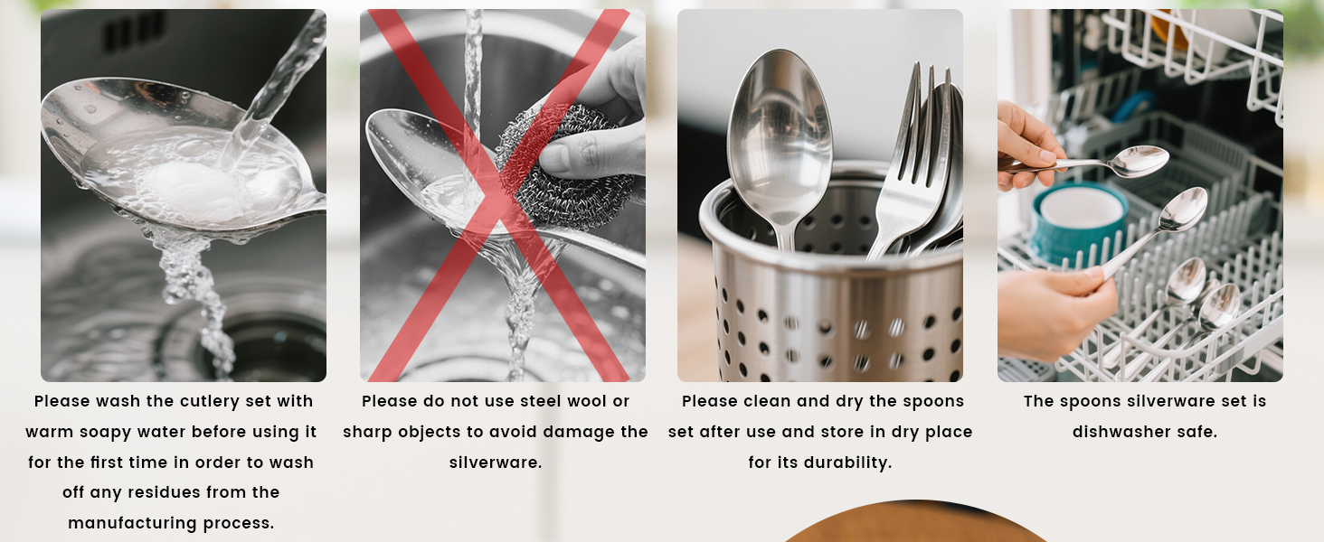 Stainless Steel Teaspoons
