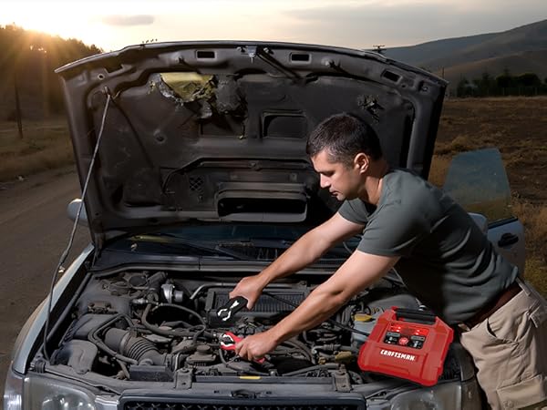 Upgraded CRAFTSMAN CMXCESM258 12A Automotive Battery Charger