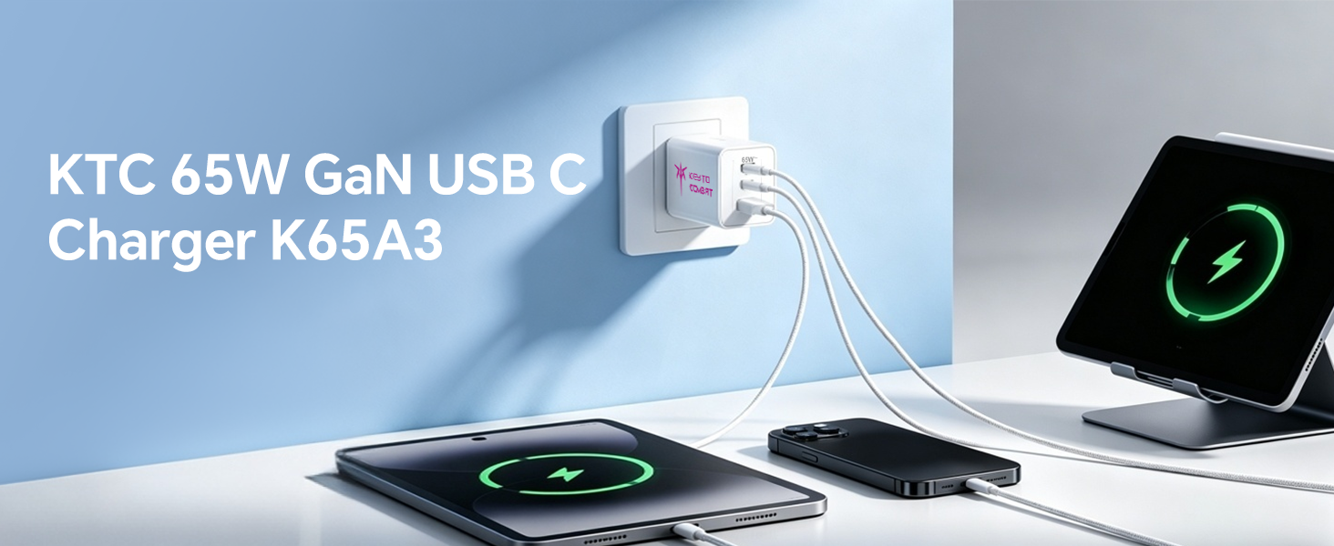 KTC 65W GaN Charger