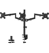 WALI Triple Monitor Mount, Three Monitor Desk Mount Fits 13-27in Screens,Holds up to 22lbs, Multi...