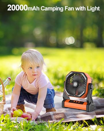 camping fan for picnic