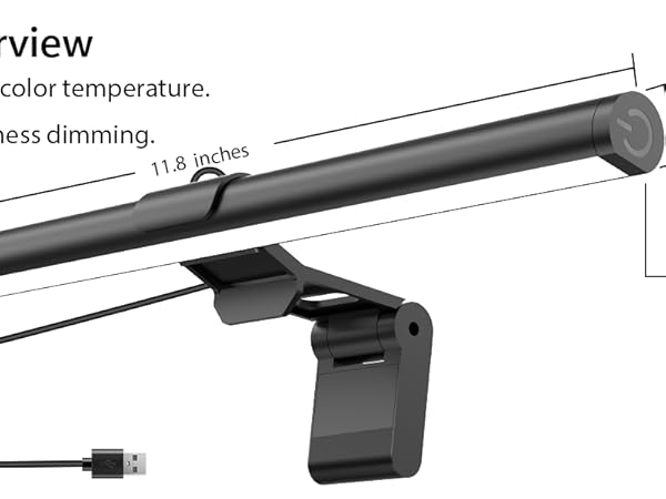 desk light bar, office light