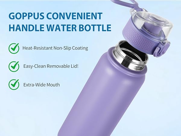 water bottles