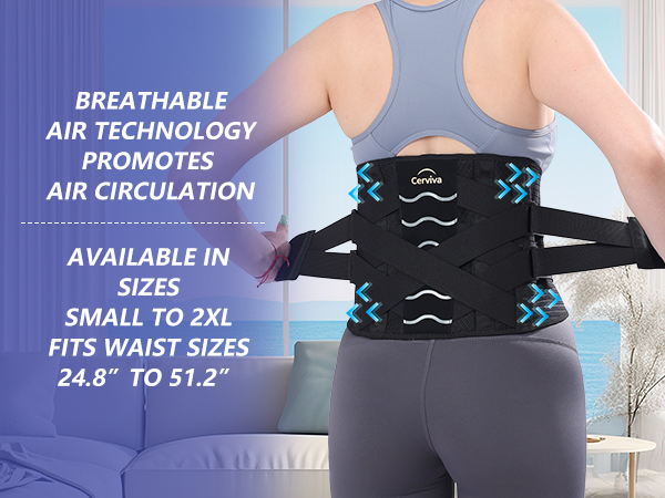 Its lumbar support panel is designed to mirror the natural curvature of your spine