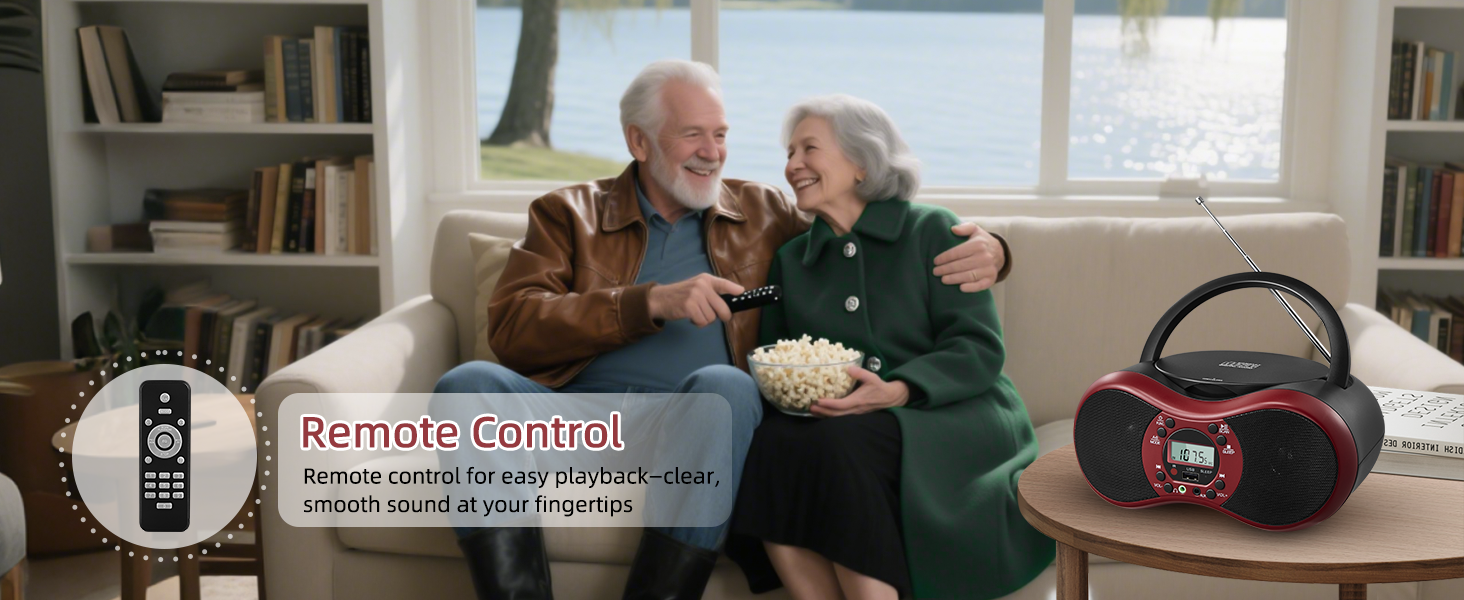 Portable CD Player Boombox