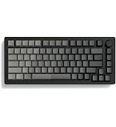 Double Shot PBT keycap set,Shine Through keycaps 75 percent, Cherry Profile custom Key caps,Gradi...