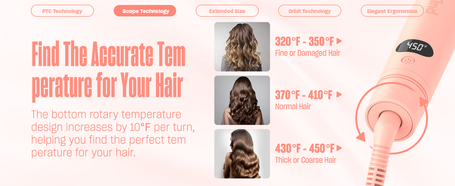 Find The Accurate Temperature for Your Hair