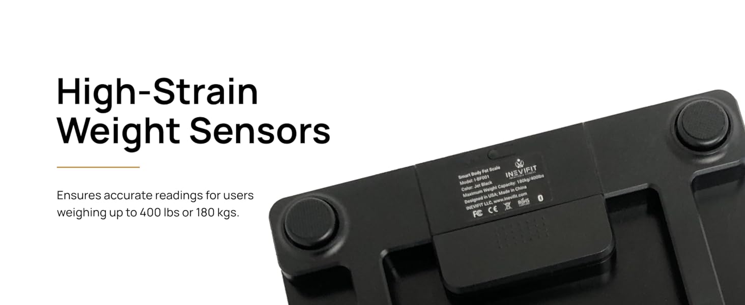 I-BF001 - INEVIFIT - Best Smart Body Fat Scale - Premium A+