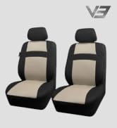 CAR PASS Car Seat Covers Front Seats Only, 3D Air Mesh Car Seat Cover with 5mm Composite Sponge I...