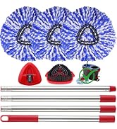 1 Tank Spin mop Handle and Heads