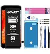 MOVFST Replacement Battery for iPhone SE 1st Gen,Li-ion Polymer 3250mAh High Capacity Battery Fit...