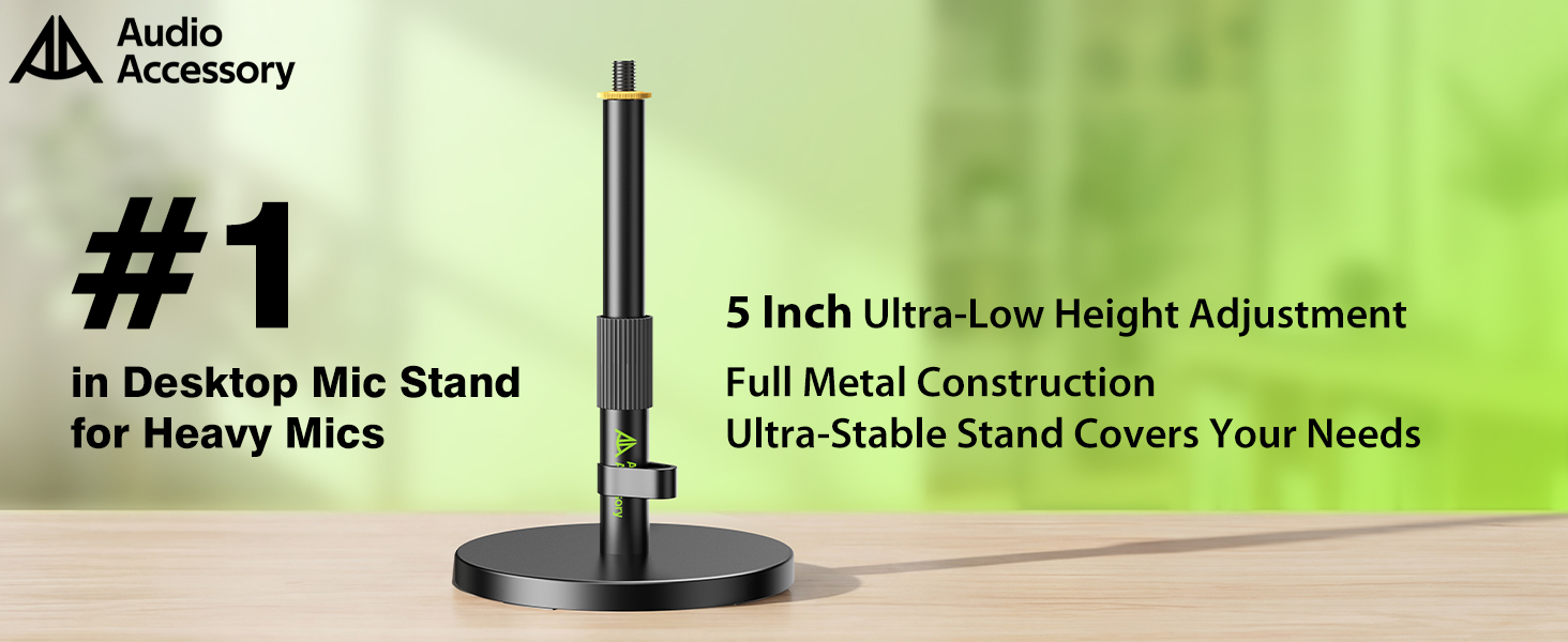 DESKTOP MICROPHONE STANDS
