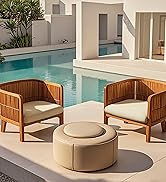 CODI Patio Chair Cushion 2Pk Linen
