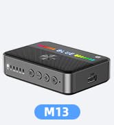 MOREGAX M13 RGB Bluetooth 5.3 Audio Receiver Transmitter, Bluetooth Audio Adapter for Old Home St...