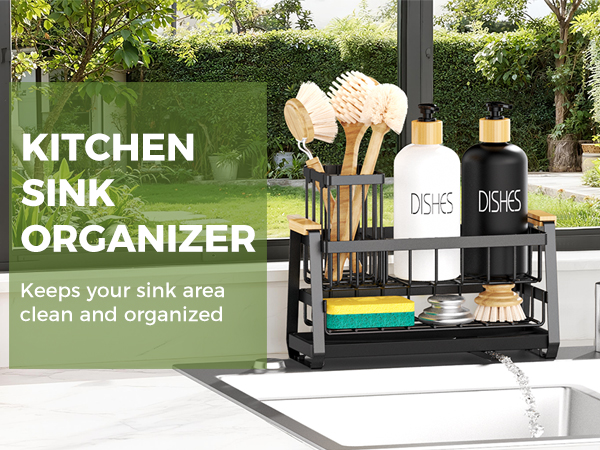 kitchen sink organizer