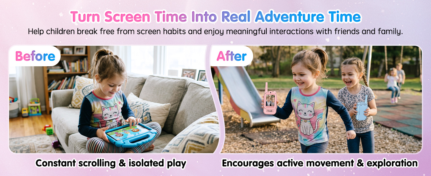 Kids Walkie Talkies with Video 7