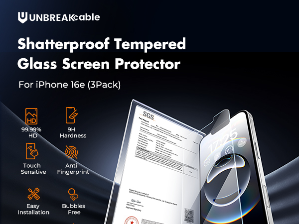 iphone 16e screen protector