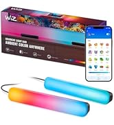 WiZ Gradient Light Bars – RGBIC Displays Multiple Colors at Once - Versatile Placement - Easy Set...