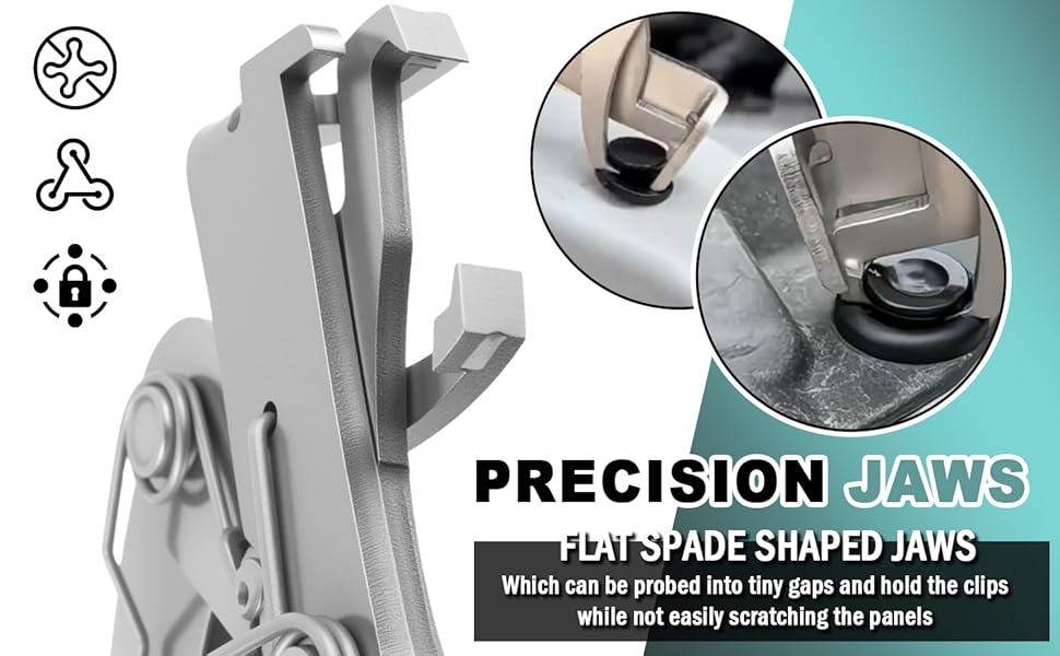 Non-damaging Car Panel Clip Removal Pliers