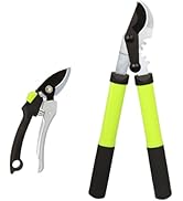 YRTSH Loppers for Tree Trimming, Heavy Duty Branch Cutter Pruner with Gear Technology, Labor Savi...
