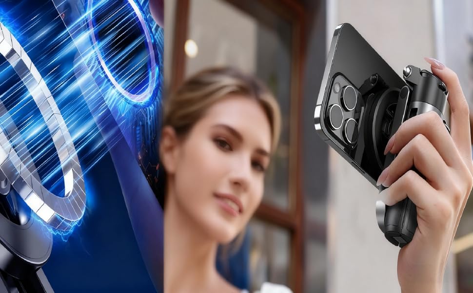 4 in 1 multifunctional magnetic selfie stick