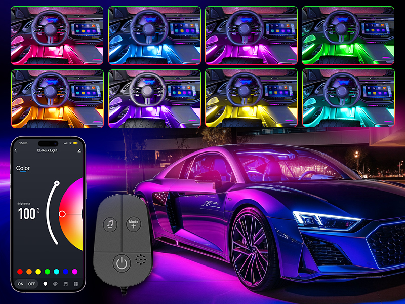 cool jdm car decor interior decorations lexus rx350 accessories interior inside car lights auto