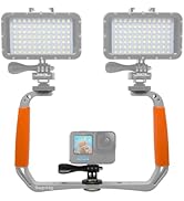 Suptig Dive Rig, Action Camera Rig Compatible for Gopro Hero 13 12 11 10 9 8 7, DJI Osmo, Insta 3...