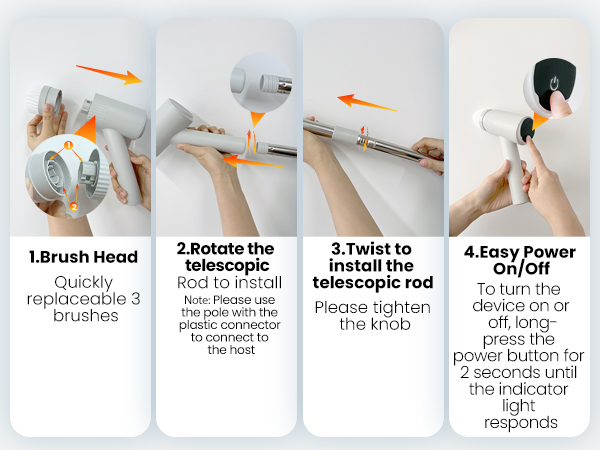 Cordless Cleaning Brush