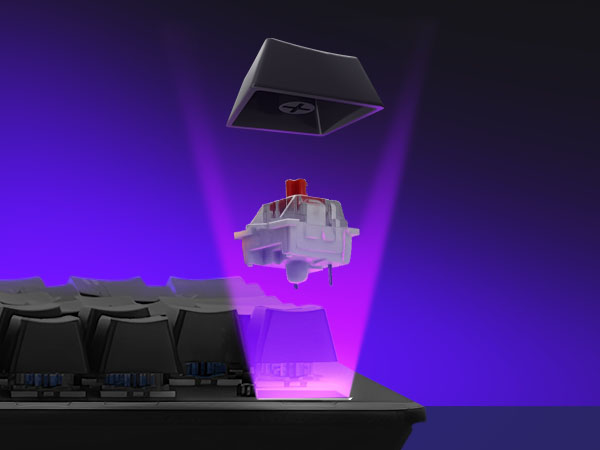 Red Hot-Swappable Switches