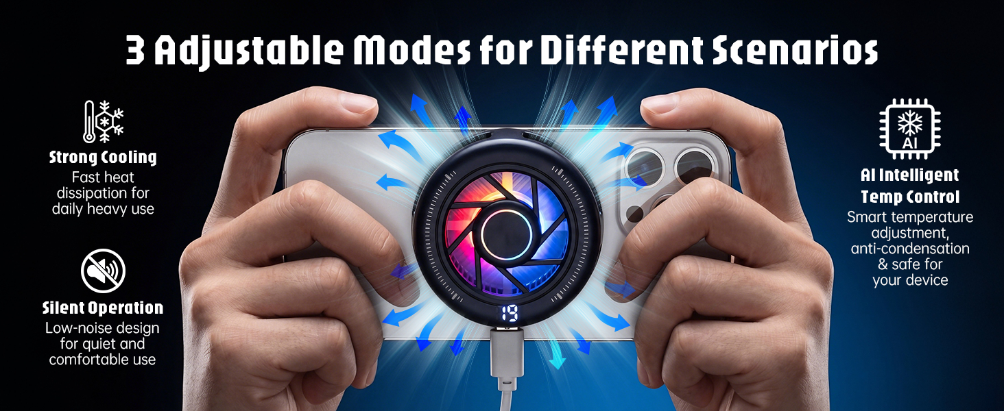 Phone Cooler for Gaming