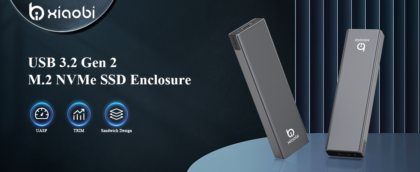 usb c nvme enclosure m.2 ssd enclosure usb c