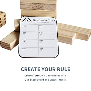 giant jenga outdoor games for adults and family