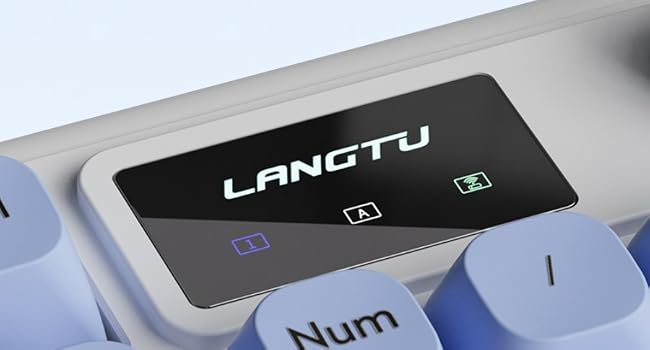 L98 membrane keyboard cute keyboard 98 keys gasket mounted RGB programmable gaming keyboard