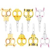 Asdirne Scissors For Kids, Blunt Scissors, Small School Student Craft Scissors, Safety Sharp Stai...