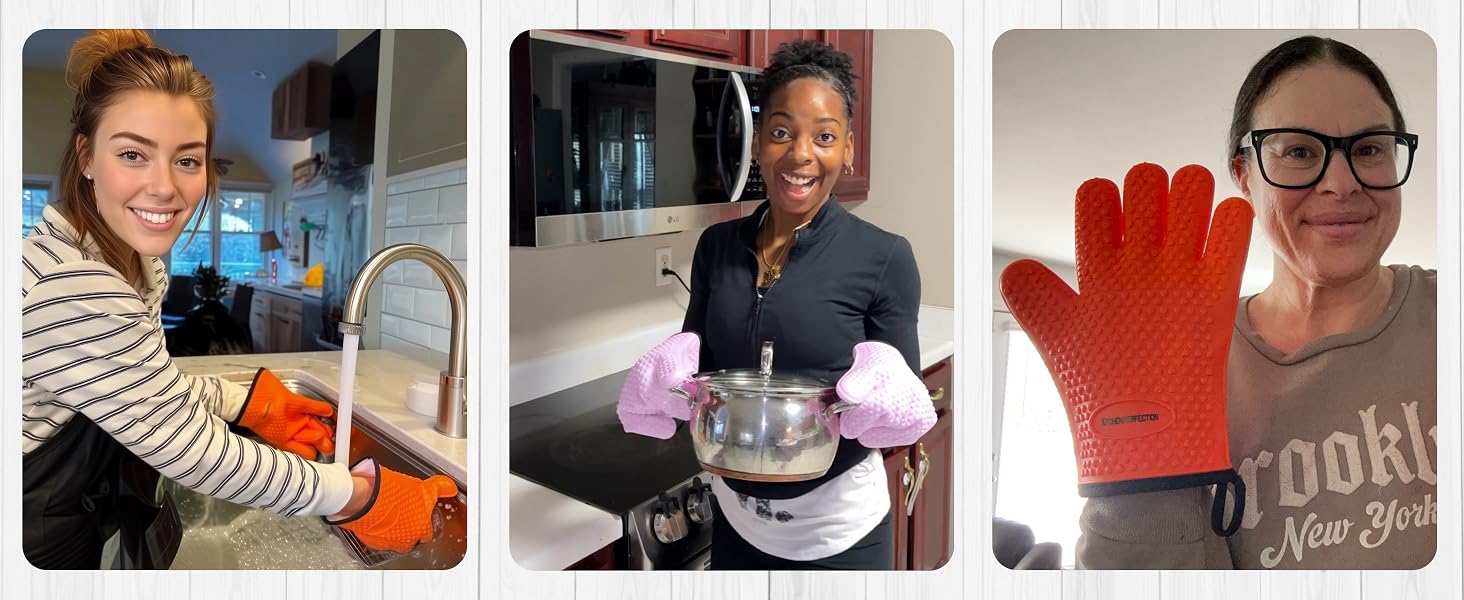 women's oven gloves