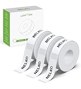 NELKO Genuine P21 Label Maker Tape, Adapted Label Print Paper, 14x40mm (0.55