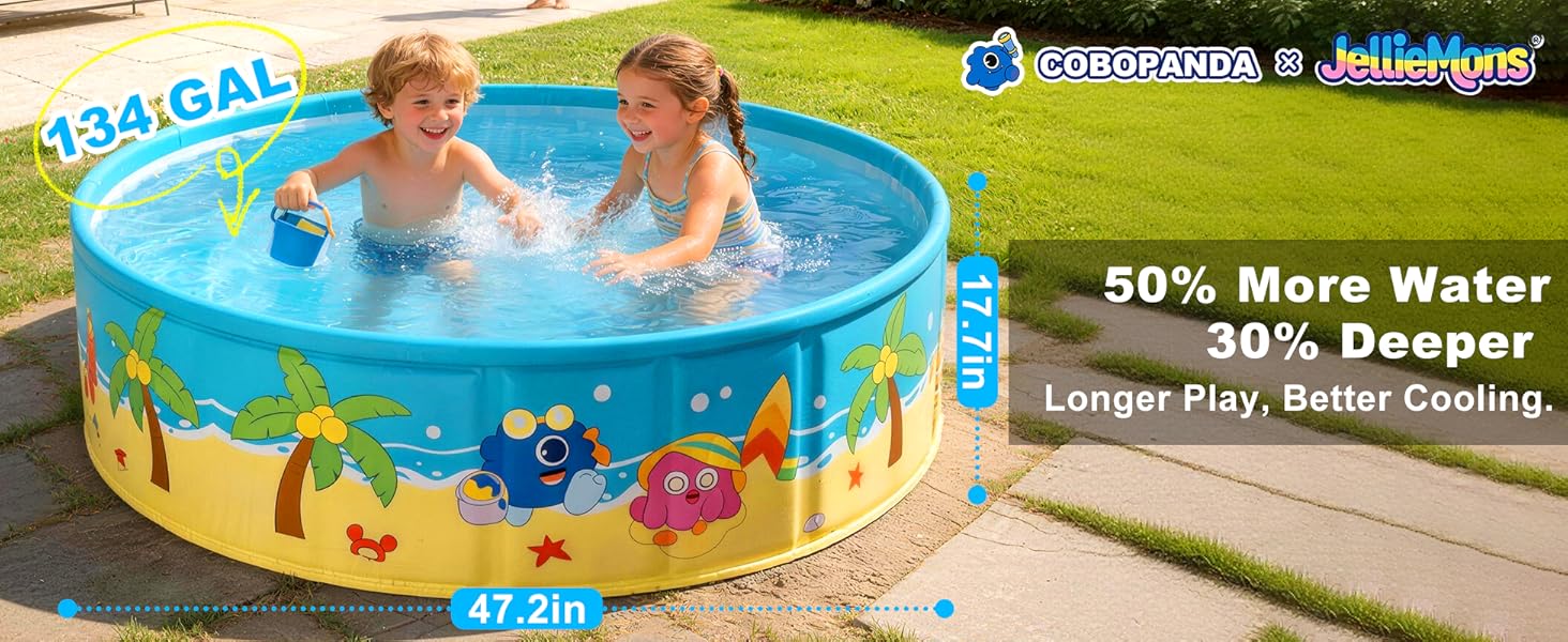 large foldable pool