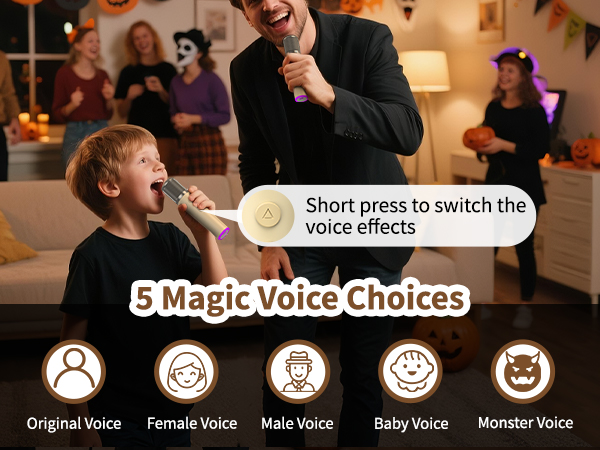 voice changer karaoke microphone