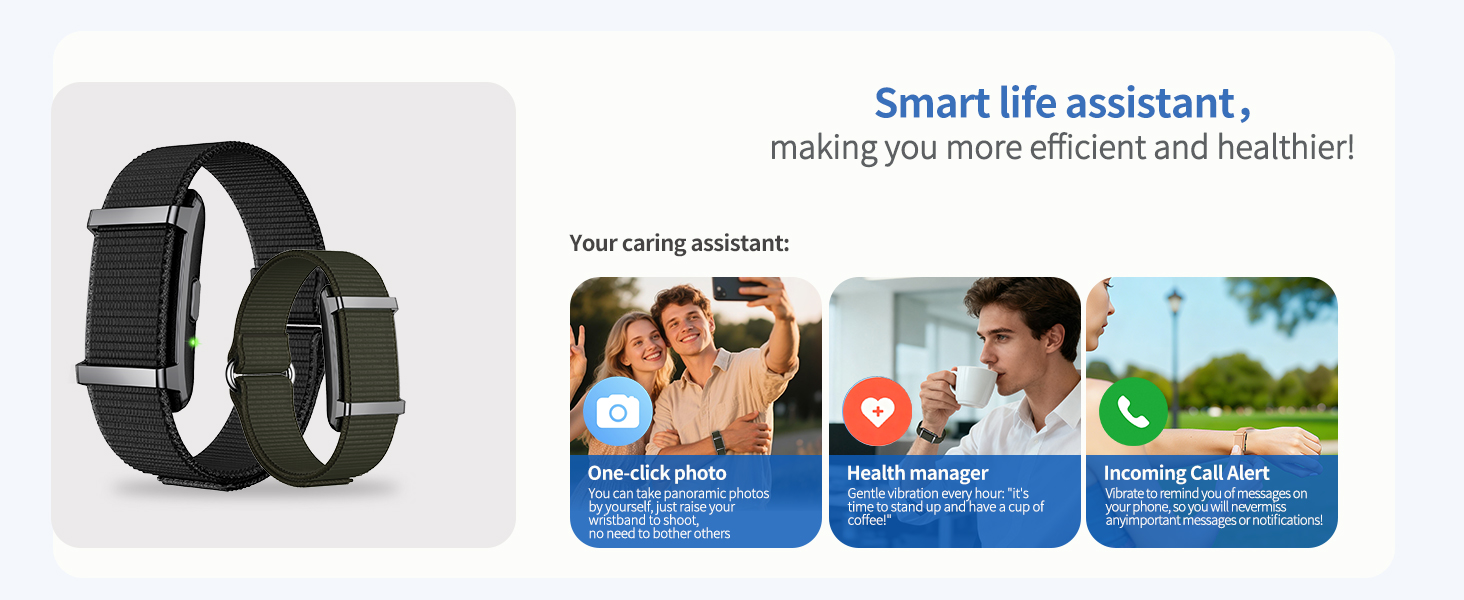 Smart Bracelet,Smart Health Wristband for Man&amp;Women