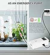 battery air pump aquarium