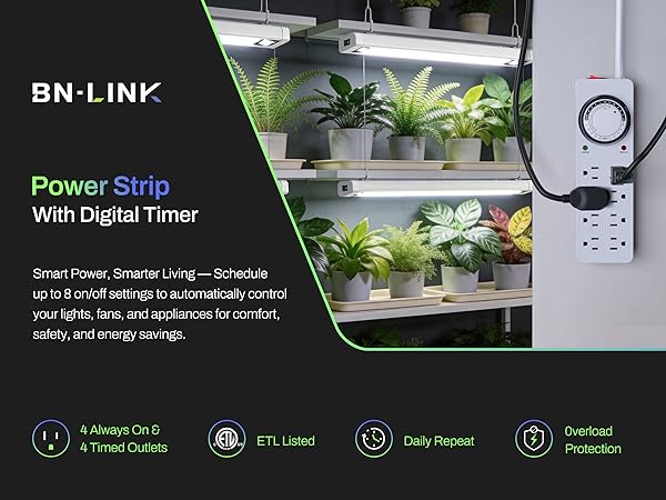 power strip with timer