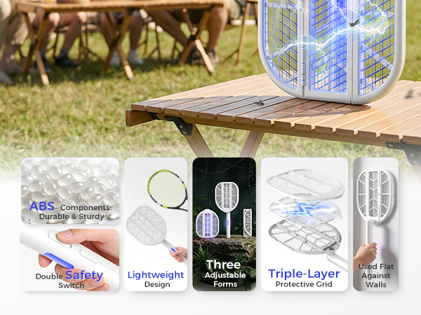 foldable fly swatter