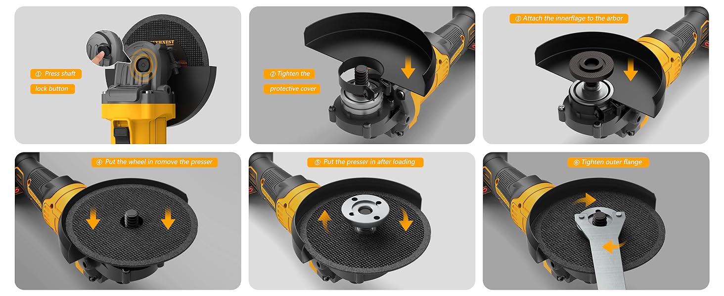 DEWALT Angle Grinder 5